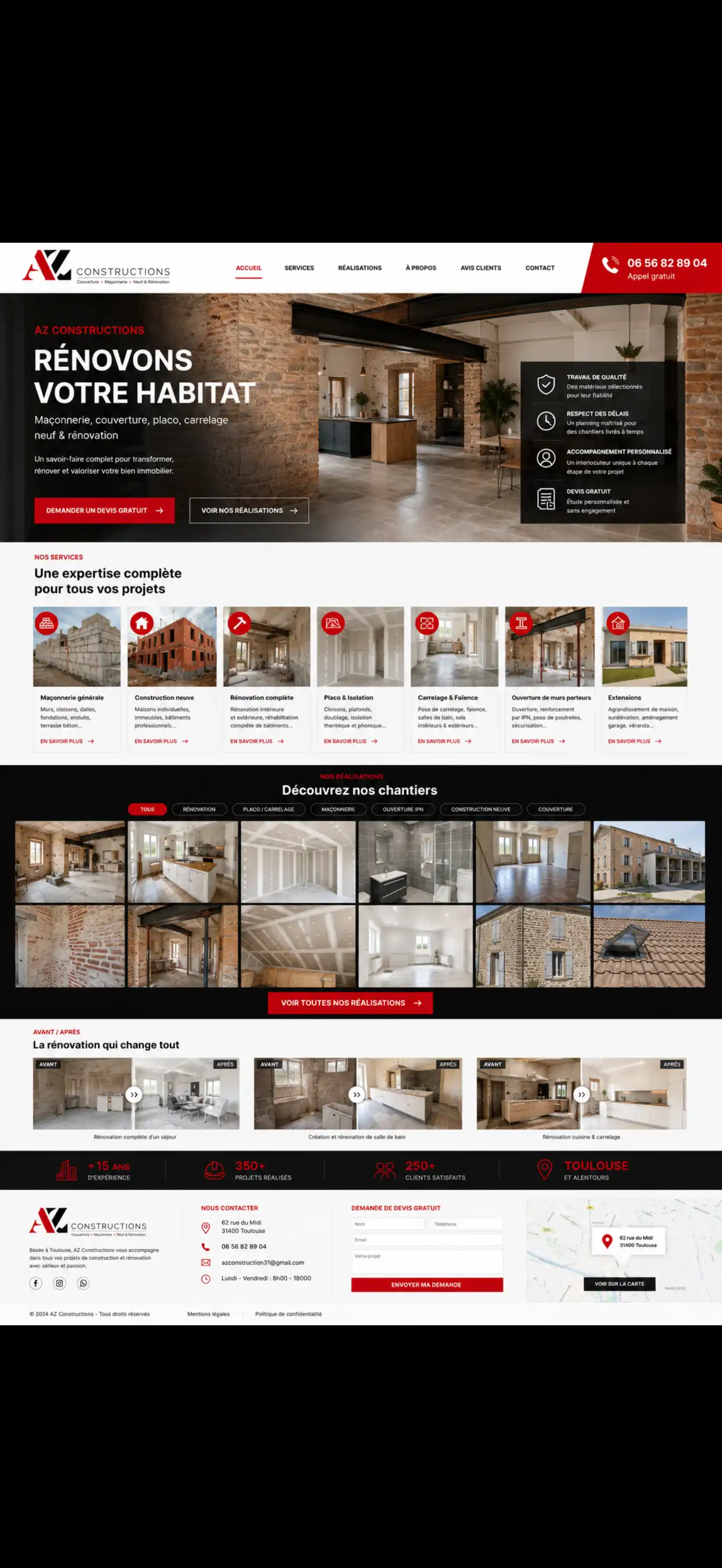 Logo AZ CONSTRUCTIONS