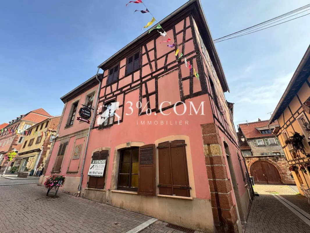 3%COM Belle bâtisse au coeur de Bouxwiller