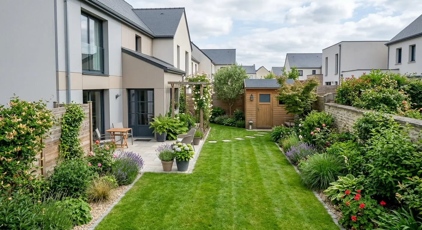 - T3 avec JARDIN PRIVATIF, PARKING, PROCHE MÉTRO -
