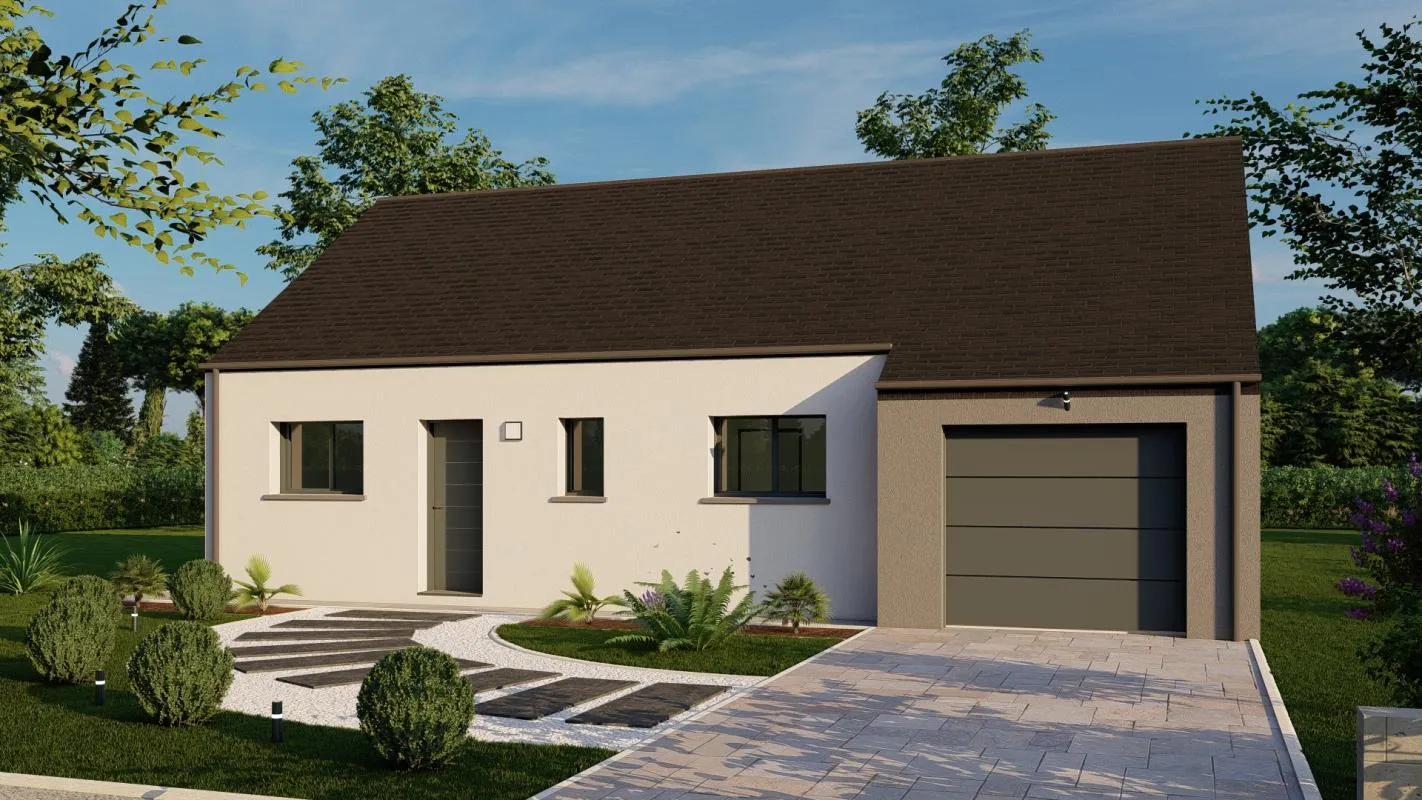 Maison étage (77M²) – 4 chambres – Pontivy