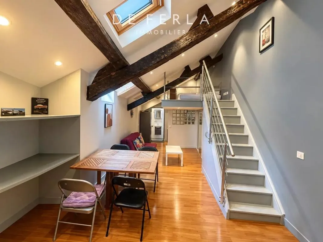 Paris 5ᵉ – Appartement atypique avec mezzanine au cœur du Quartier Latin