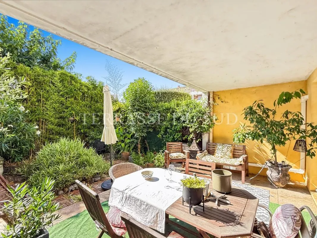 Vente Appartement 3 Pièces 70 m2 avec 50 m2 de Terrasse et Jardin - Chateau Gombert - Marseille 13