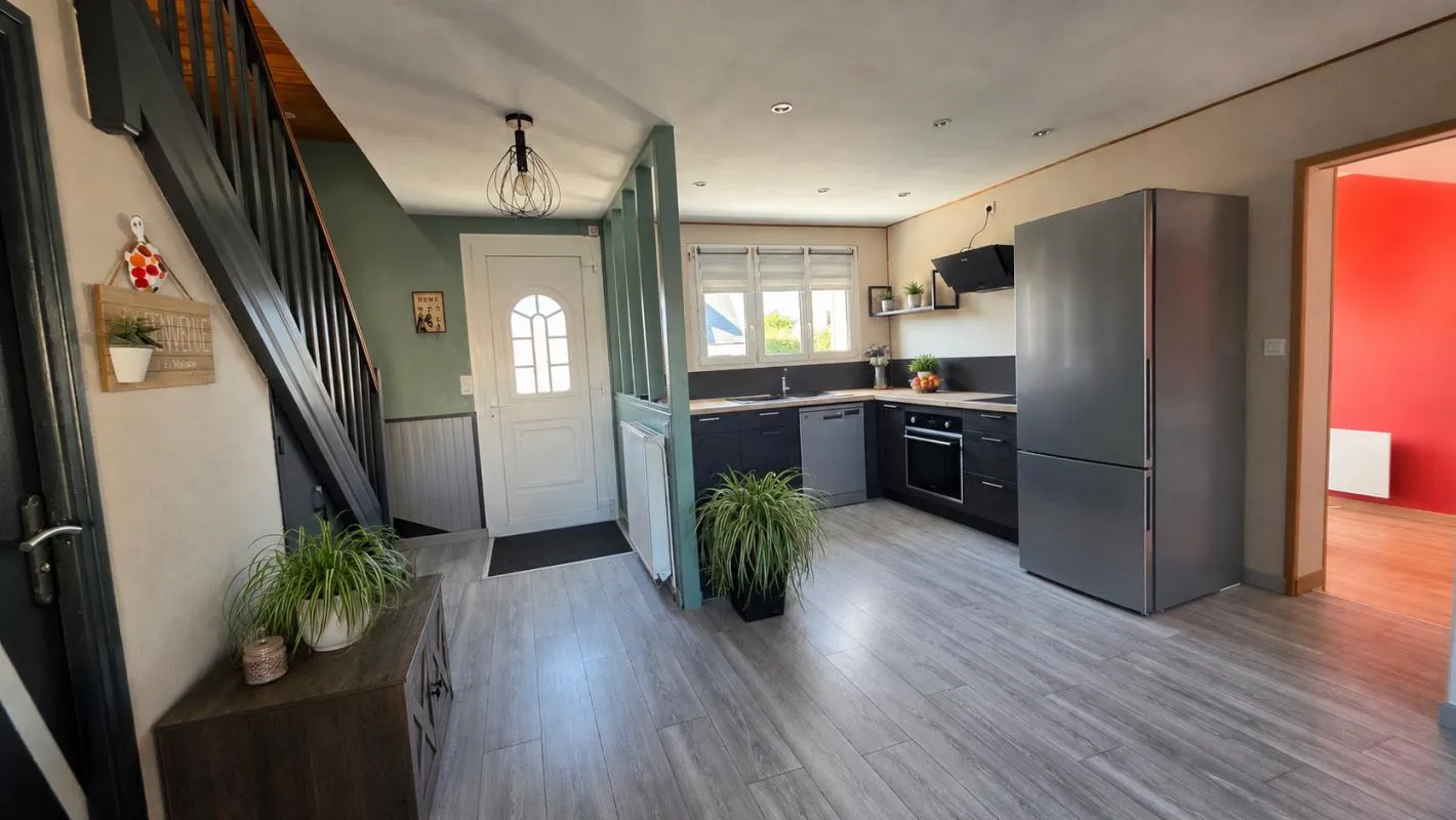 Maison mitoyenne rénovée
