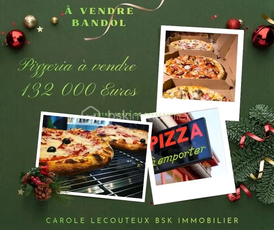 🍕 ✨À vendre Pizzeria à Bandol ✨