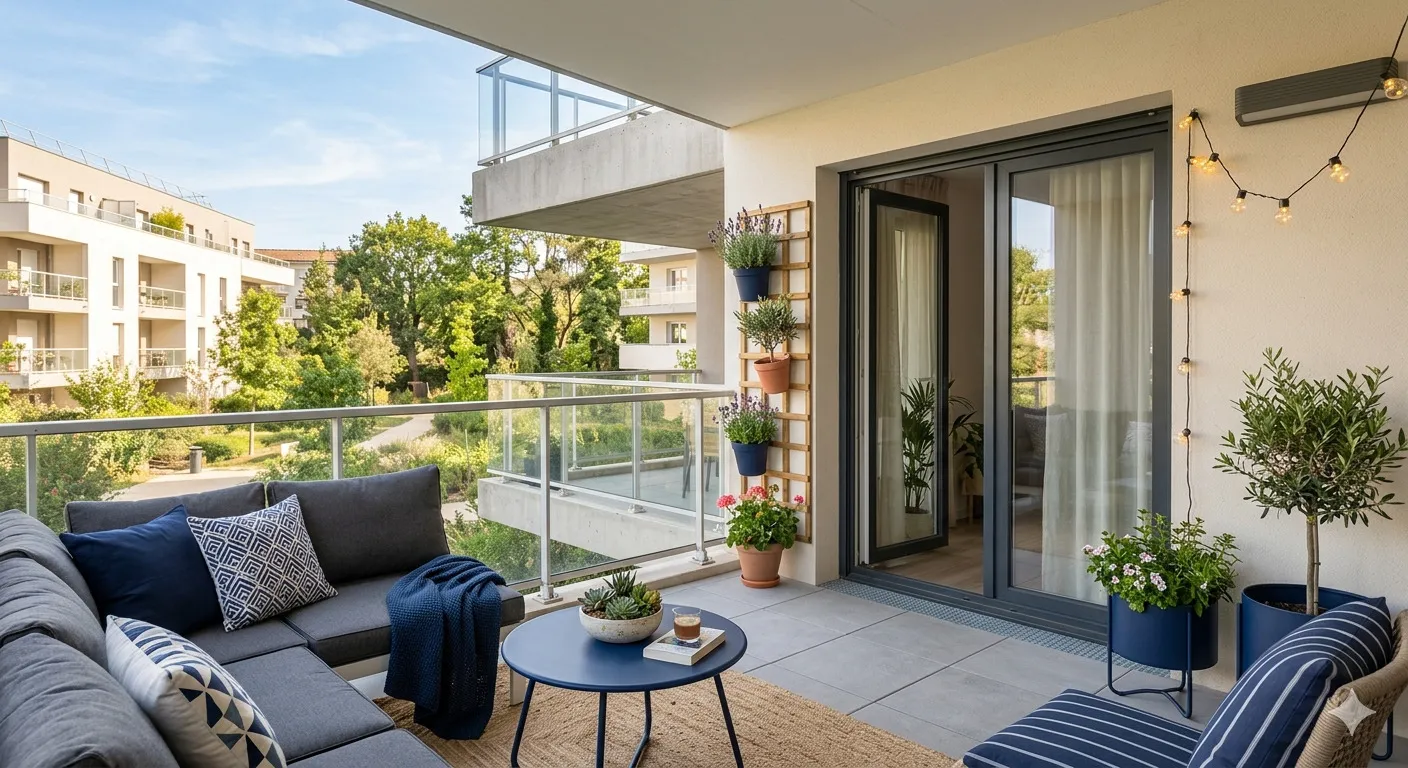 - T4 avec BALCON et PARKING, PROCHE TRANSPORTS -