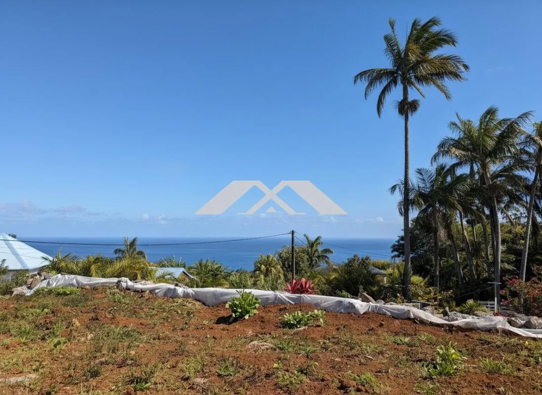 Superbe terrain Vue mer Carosse Saint Joseph