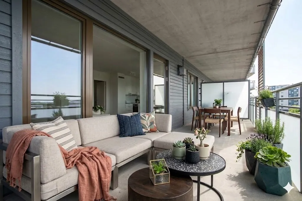 LUMINEUX - ÉTAGE ÉLEVÉ – GRAND EXTERIEUR DE 33 m²