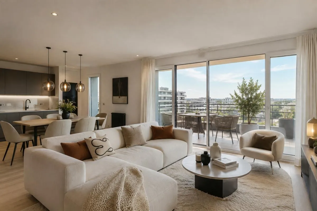 3 PIÈCES avec BALCON – 6ème ÉTAGE – SECTEUR CENTRE-VILLE