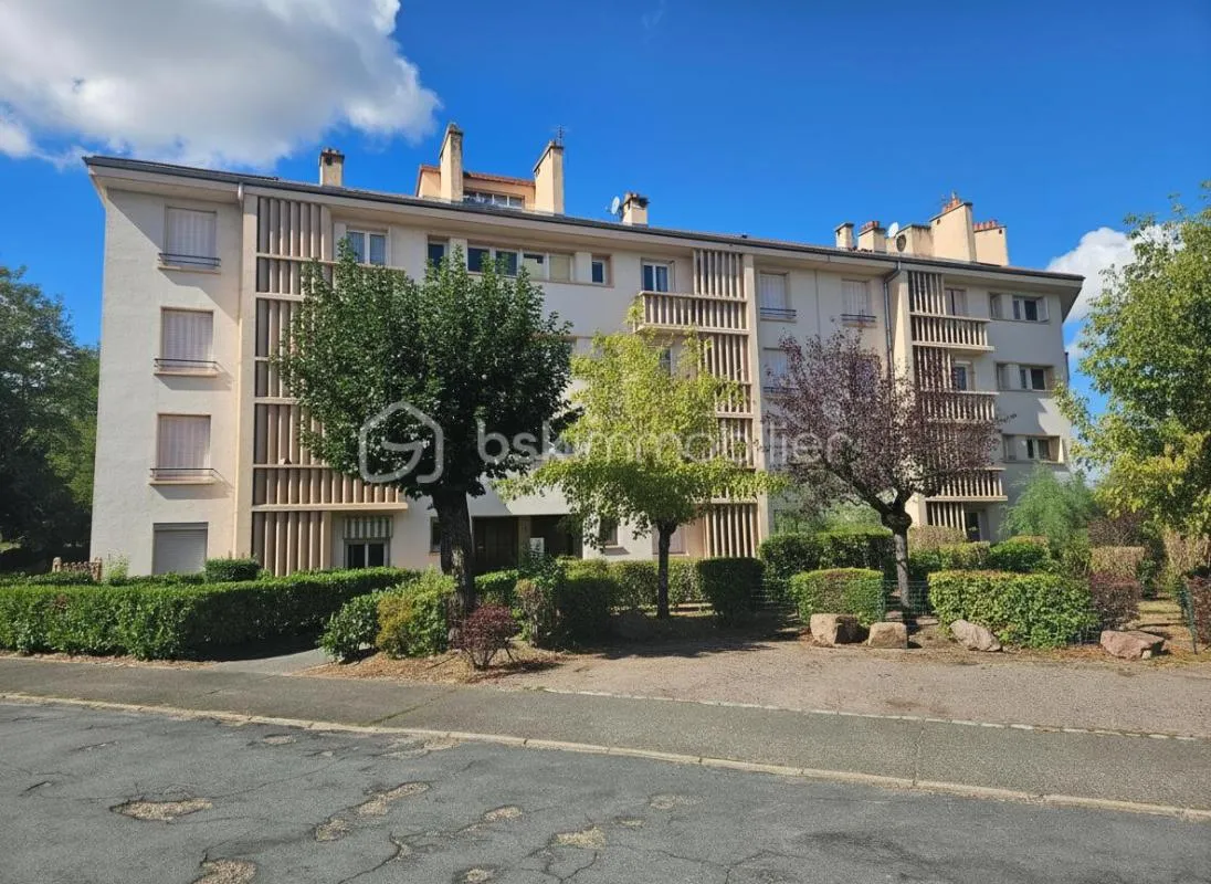 ROANNE – T3 63 m² | 2 chambres | Balcons | Cave