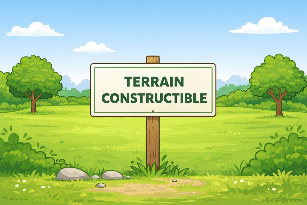 Terrain à bâtir