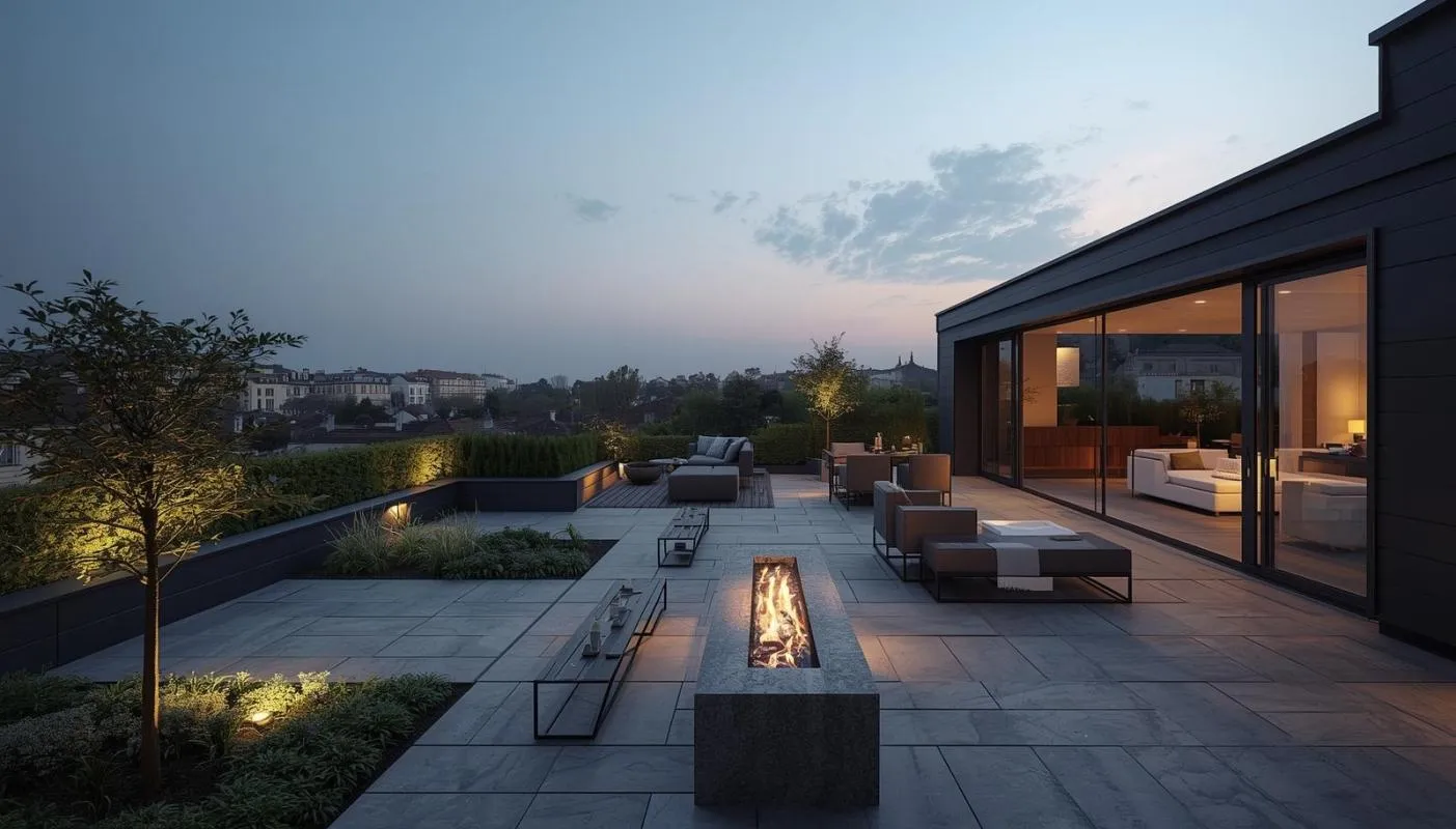 **TOIT TERRASSE - VUE DÉGAGÉE - CALME - APPARTEMENT D'EXCEPTION À 5 MIN DE LA GARE