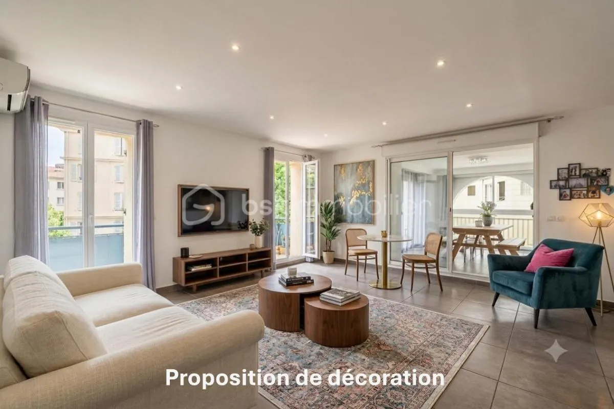 Appartement 3/4 Pièces – 118 m² de Volumes et de Lumière