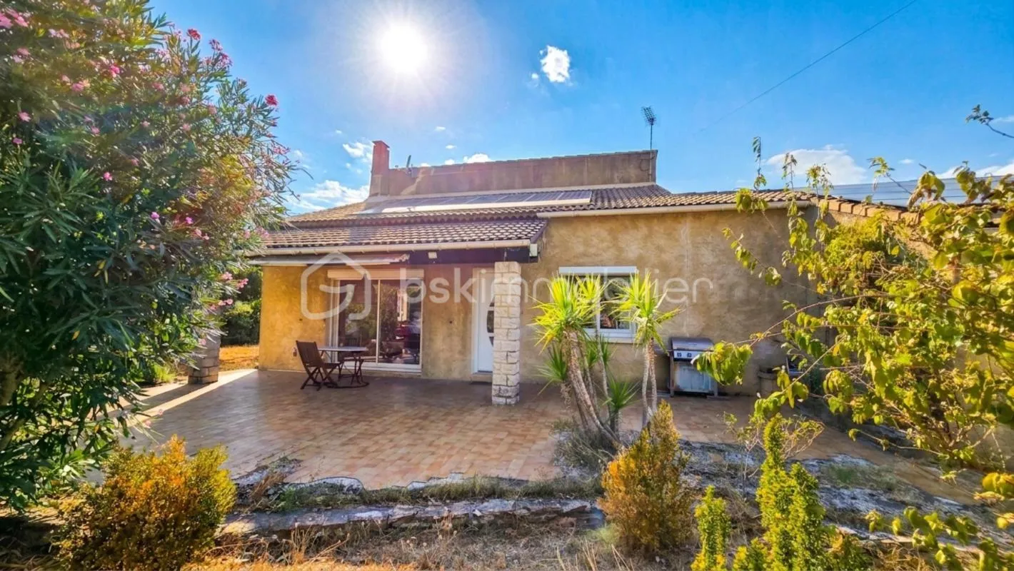 Maison T5 de 117 m² avec terrain de 1 342 m², DPE B et vie de plain-pied
