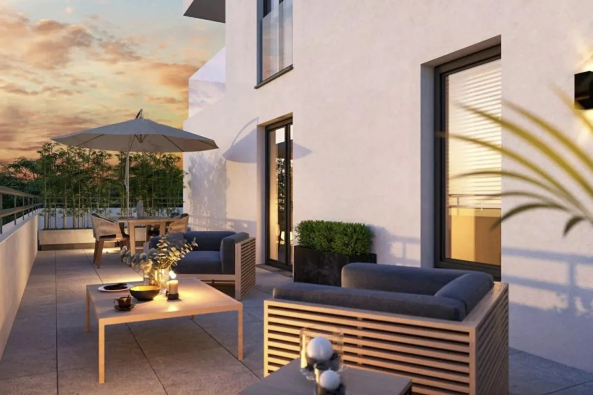 5 PIECES EN DUPLEX AVEC BALCON
