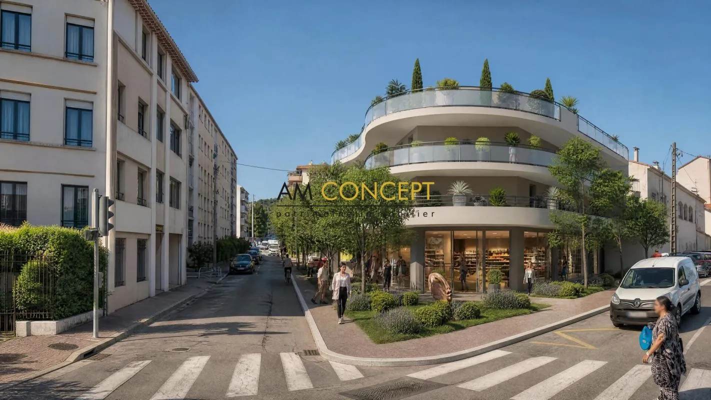 VEFA- Local commercial d'angle 119 m² - Emplacement straté