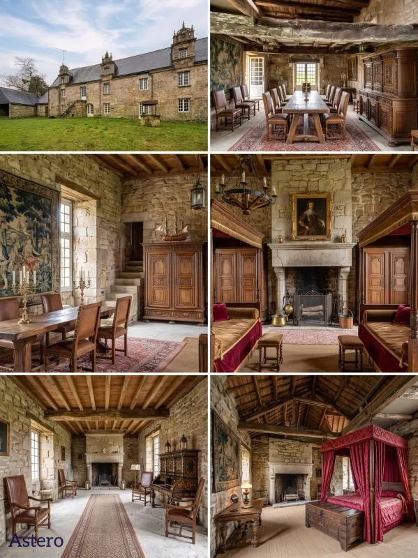 MANOIR DU XVIéme-20 MINUTES DE PONTIVY-2 HECTARES