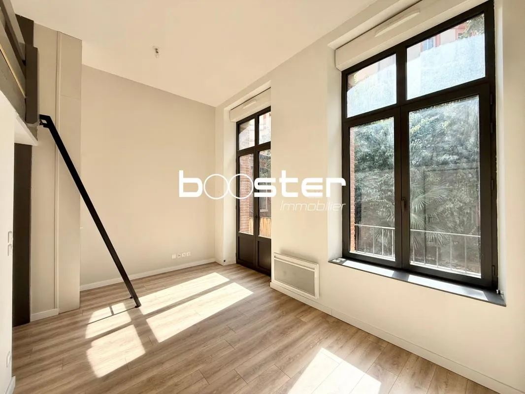 Grand T1 bis et balcon en centre ville