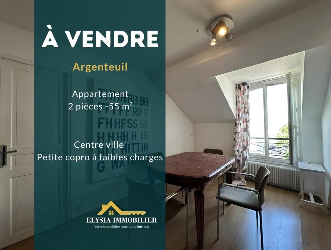 APPARTEMENT 2 PIECES ARGENTEUIL 95100