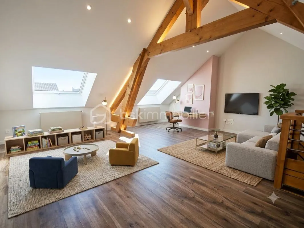 VENTE INTERACTIVE – 139 000 € – MAISON 124 m² – 4 CHAMBRES – GARAGE – PIERRE-CHÂTEL
