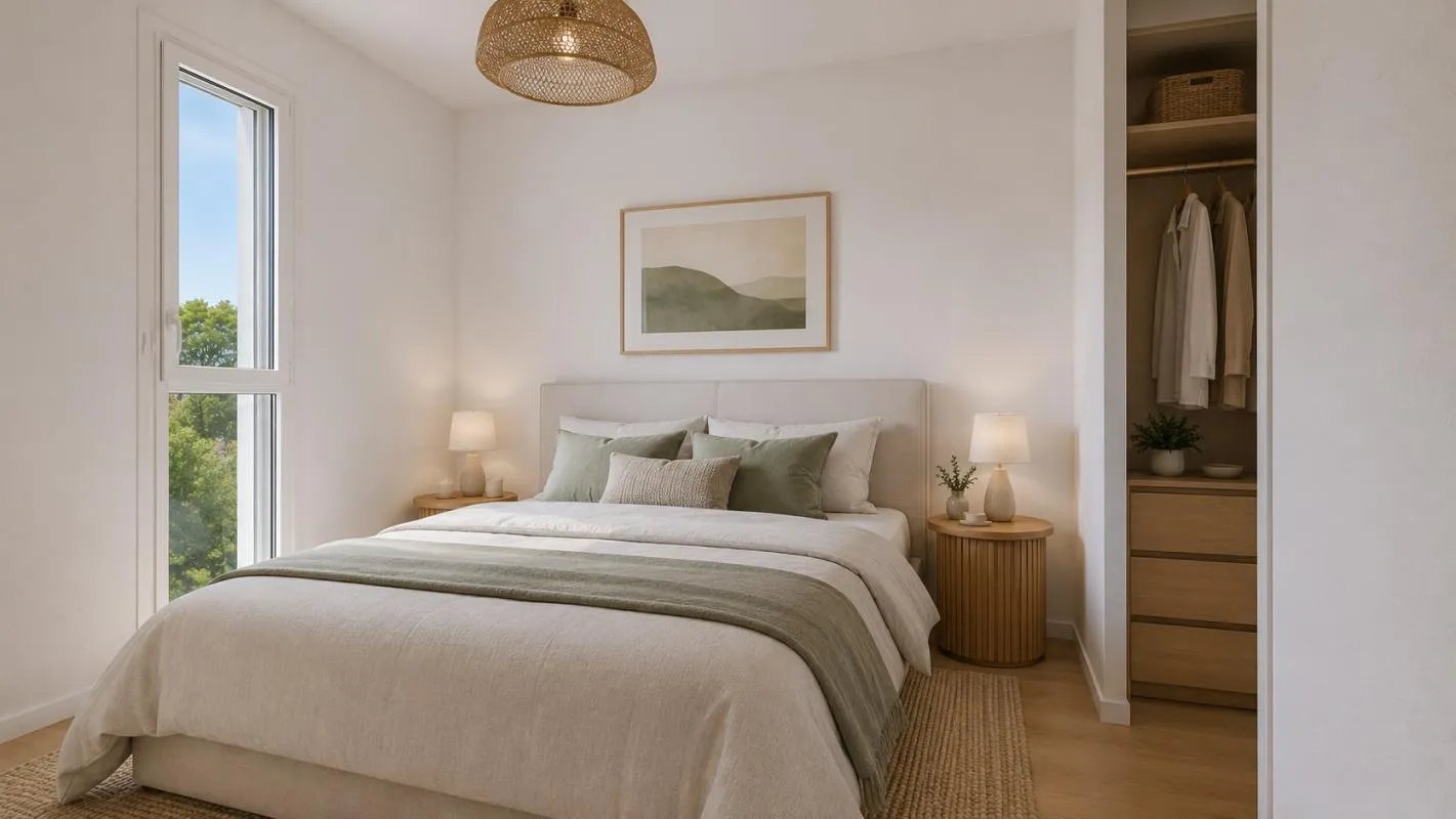 * T2 LULINEUX AVEC DRESSING + BALCON + PARKING ! *