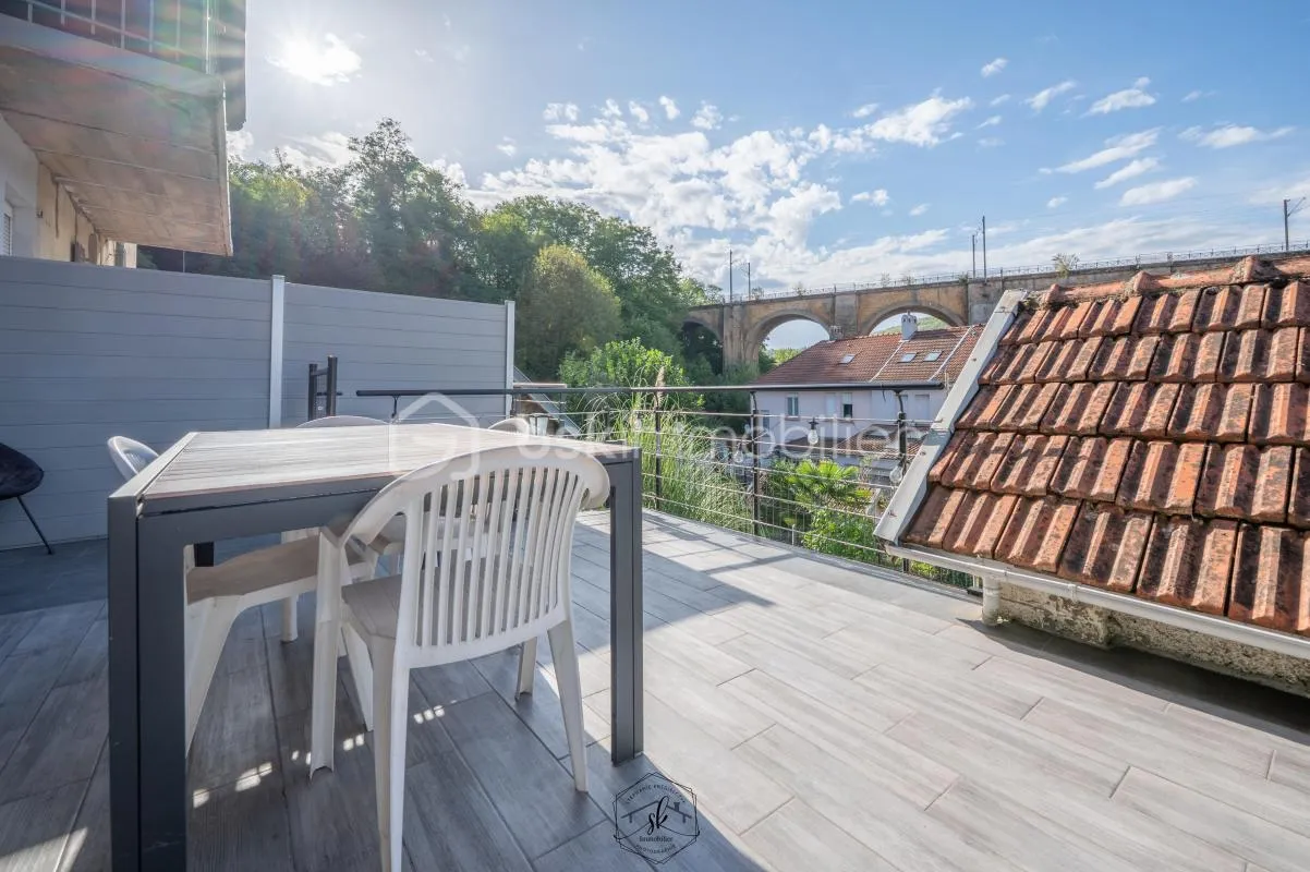 Appartement 3 pièces – 65 m² – Terrasse plein sud – 2 chambres – Nilvange