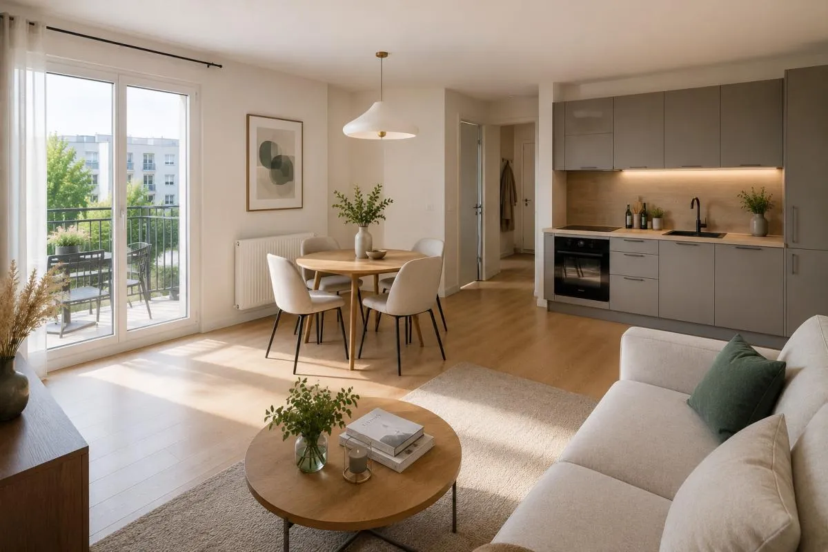 Charmant 3 pièces avec balcon – Thiais / Sainte-Marthe Parc – proche ligne 14