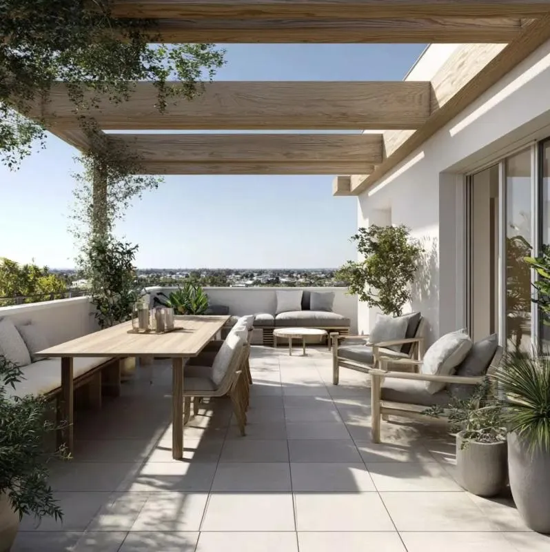 5 PIECES EN DERNIER ETAGE AVEC TERRASSE