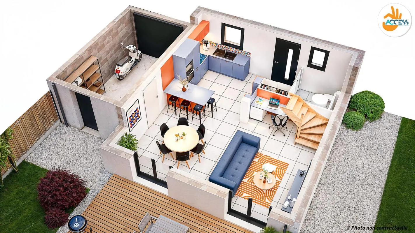 Maison 5 pièces 77 m2