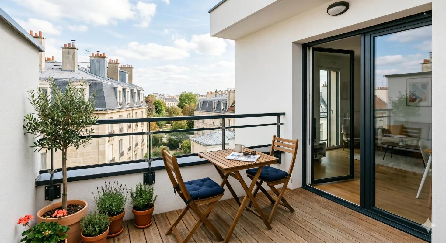 DERNIER APPARTEMENT DISPONIBLE 2 PIÈCES AVEC TERRASSE DERNIER ÉTAGE DANS RÉSIDENCE DE STANDING