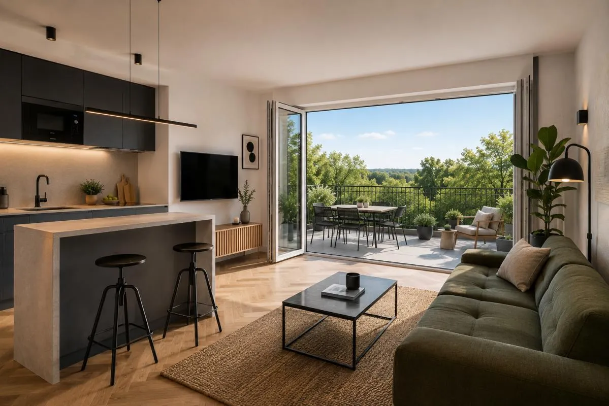 Appartement 2 pièces LUMINEUX - BIEN AGENCÉ