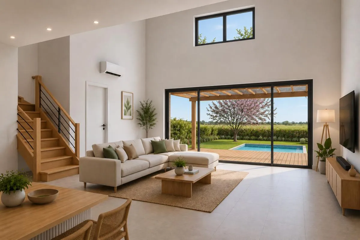 MAISON avec PISCINE et GARAGE ! 3 CHAMBRES et BUREAU