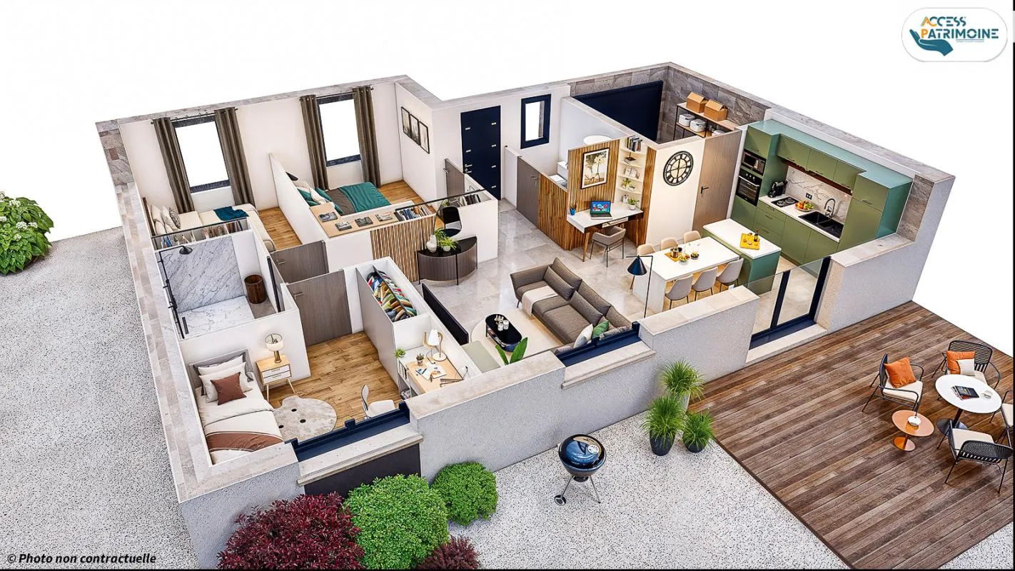 Maison 5 pièces 73 m2