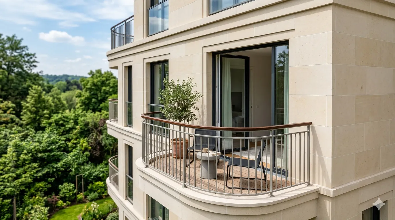 - T4 orienté SUD-EST avec BALCON, PARKINGS, MÉTRO 14 -