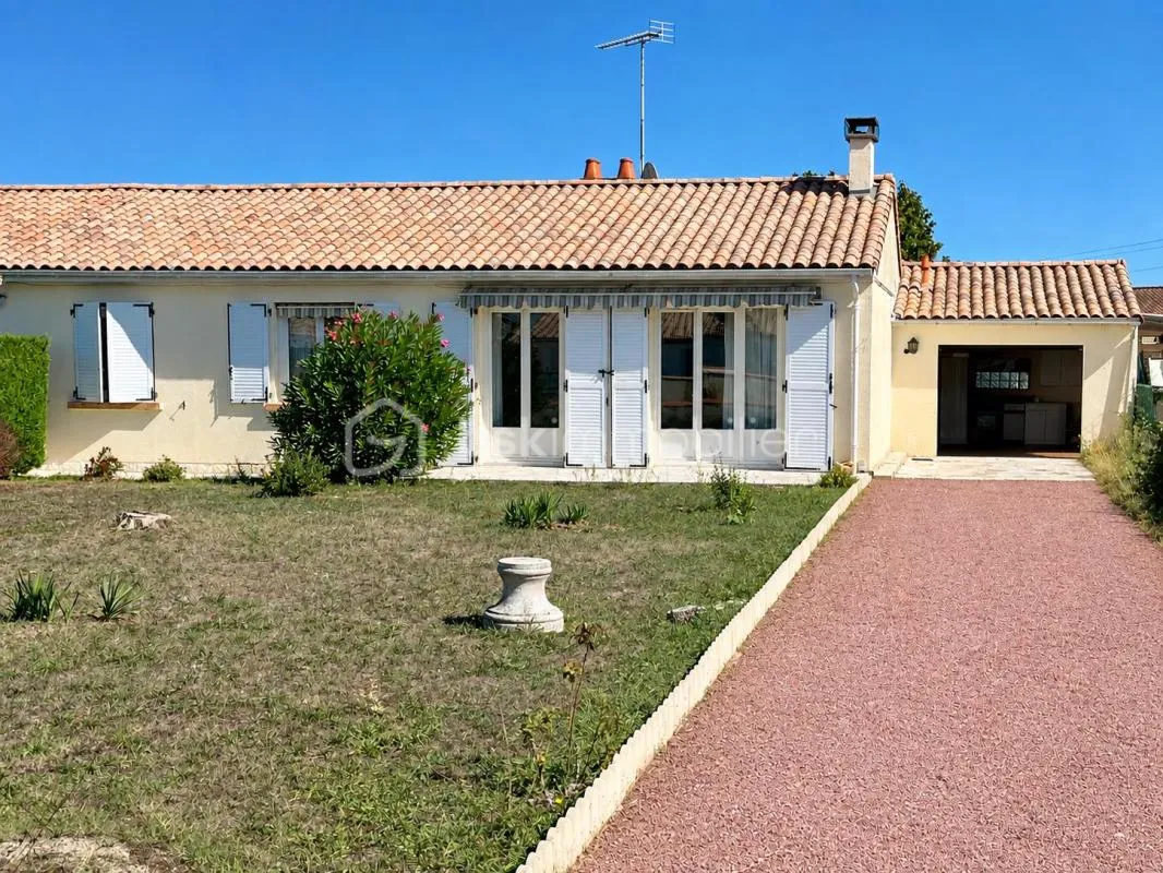 SAUJON - maison plain-pied 92 m2 sur terrain 721 m2