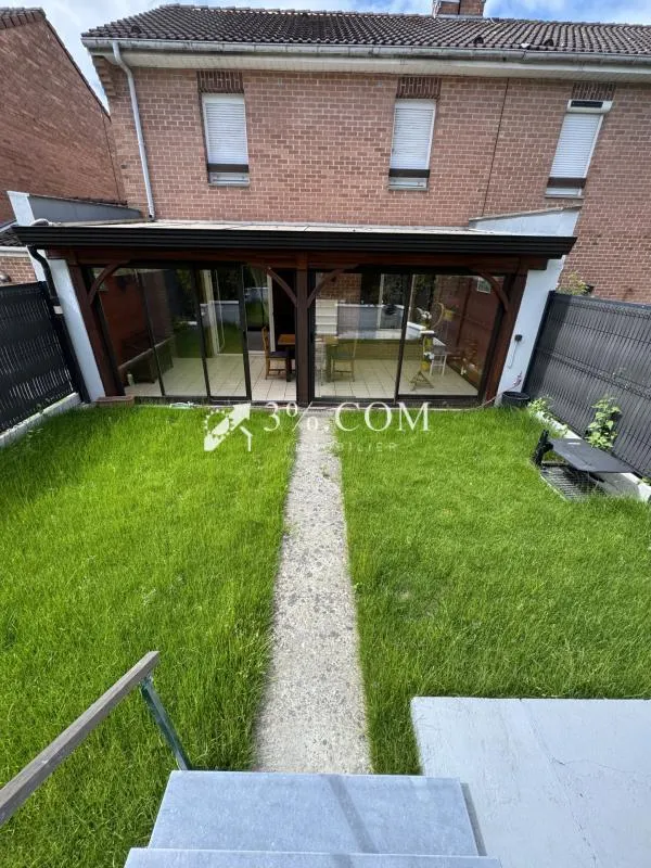 Maison semi ind 95m2 avec 3 chambres jardin et garage secteu