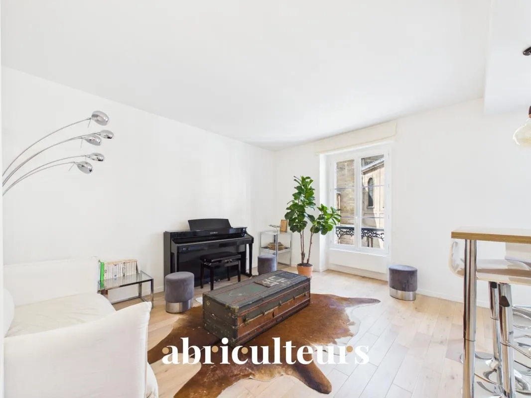 Rare – 2 pièces 44 m² sans travaux – Paris 18ᵉ, Rue Hermel