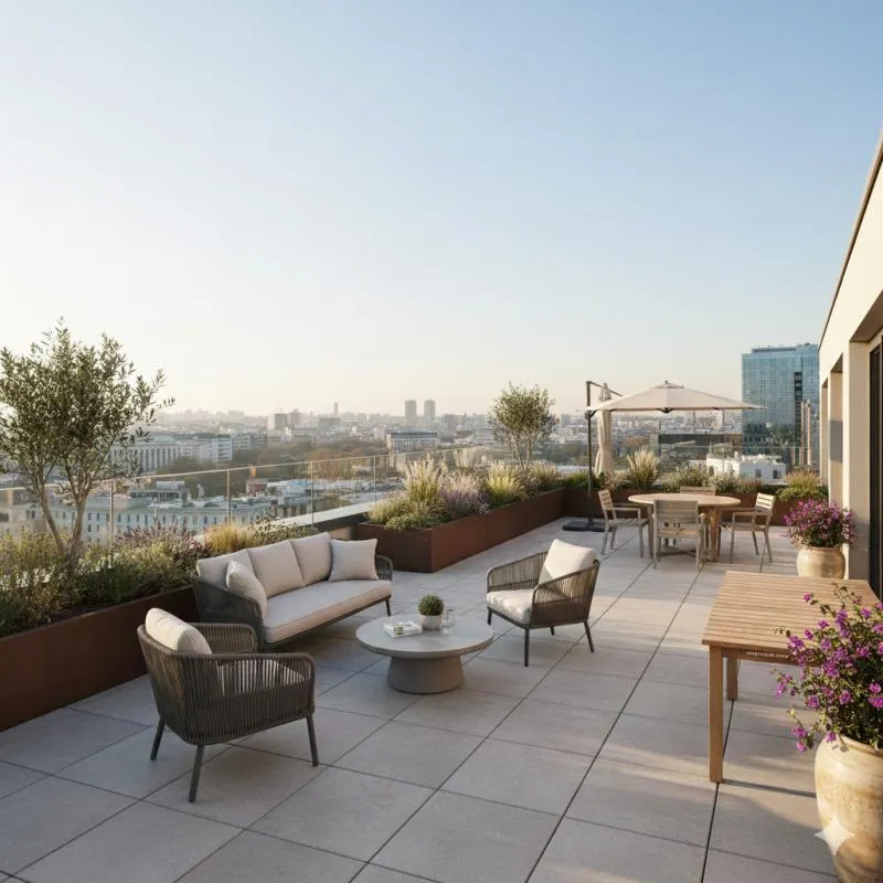 **DERNIER ÉTAGÉ - VUE DÉGAGÉE - EXPOSITION SUD - APPARTEMENT 4 PIÈCES EXCEPTIONNEL