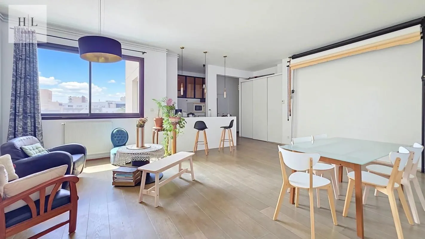 Appartement T3 de 115m² aux beaux volumes à Montreuil