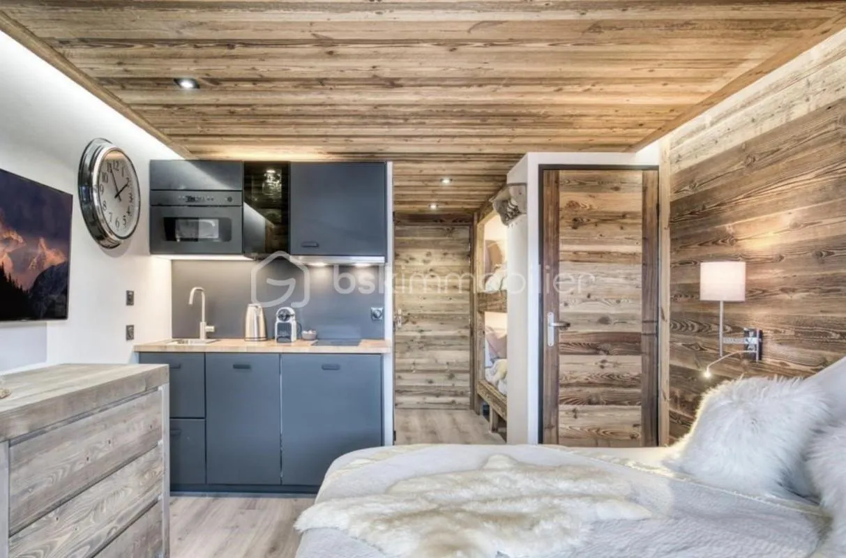 Opportunité unique : charmant pied-à-terre Demi quartier MEGEVE