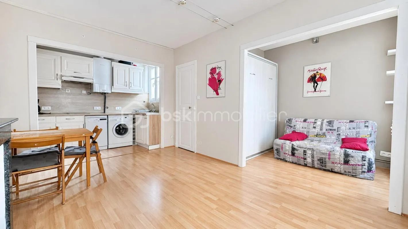 Achat Charmant 2 pièces Bis au calme sur cour Paris 15ème rue Lecourbe