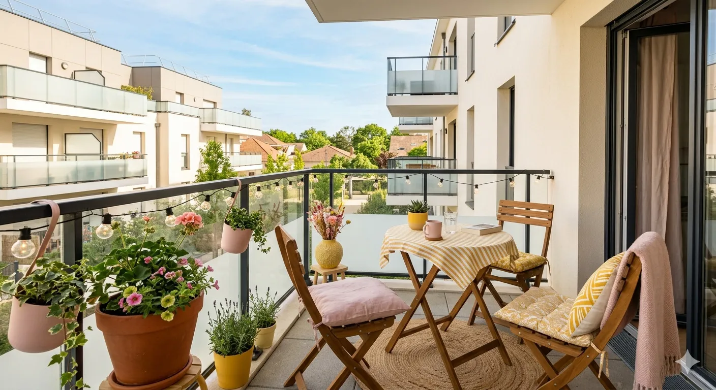 - T2 CŒUR DE VILLE orienté OUEST avec BALCON et PARKING, proche MÉTRO -