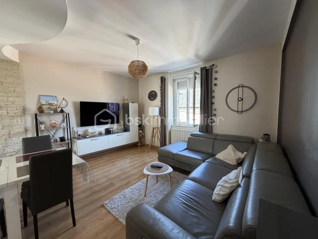Appartement de 83 m² avec garage, cave et jardin privatif