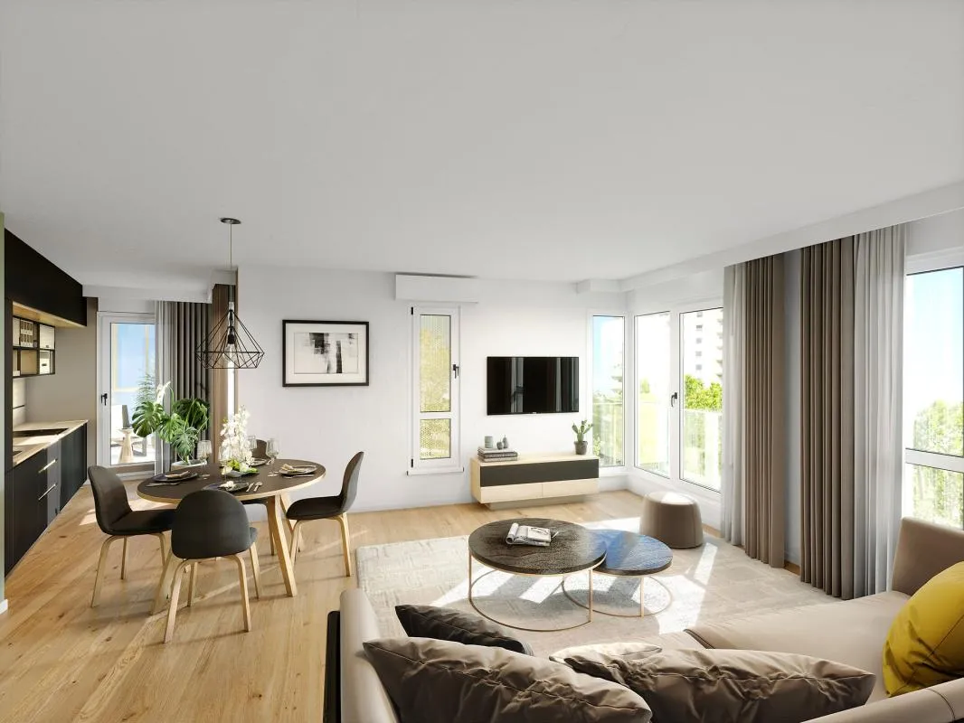 Studio neuf lumineux de 30 m² à Senlis