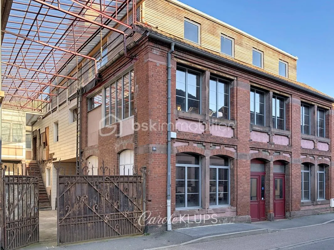 Guebwiller – 535 m² à restructurer – Projet mixte commerces et logements