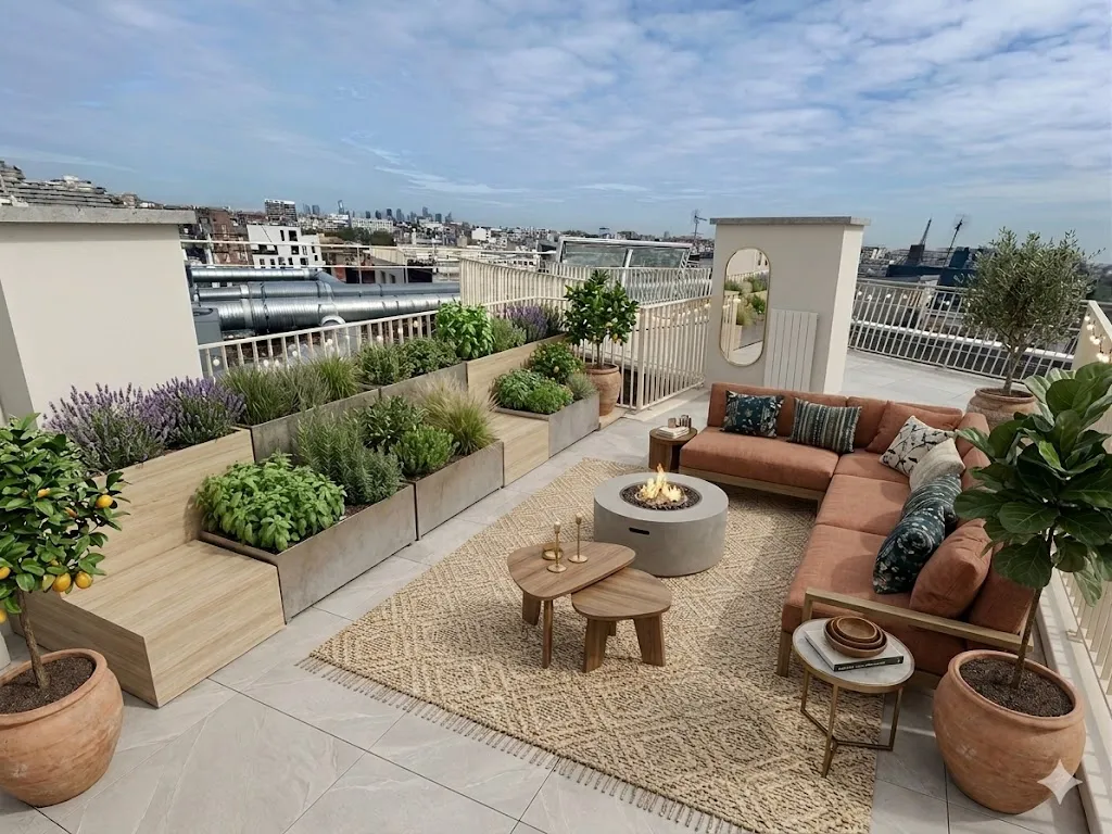 MARCEL SAMBA - UN BIJOU EN DERNIERS ÉTAGES – TERRASSES ET ROOFTOP PANORAMIQUES