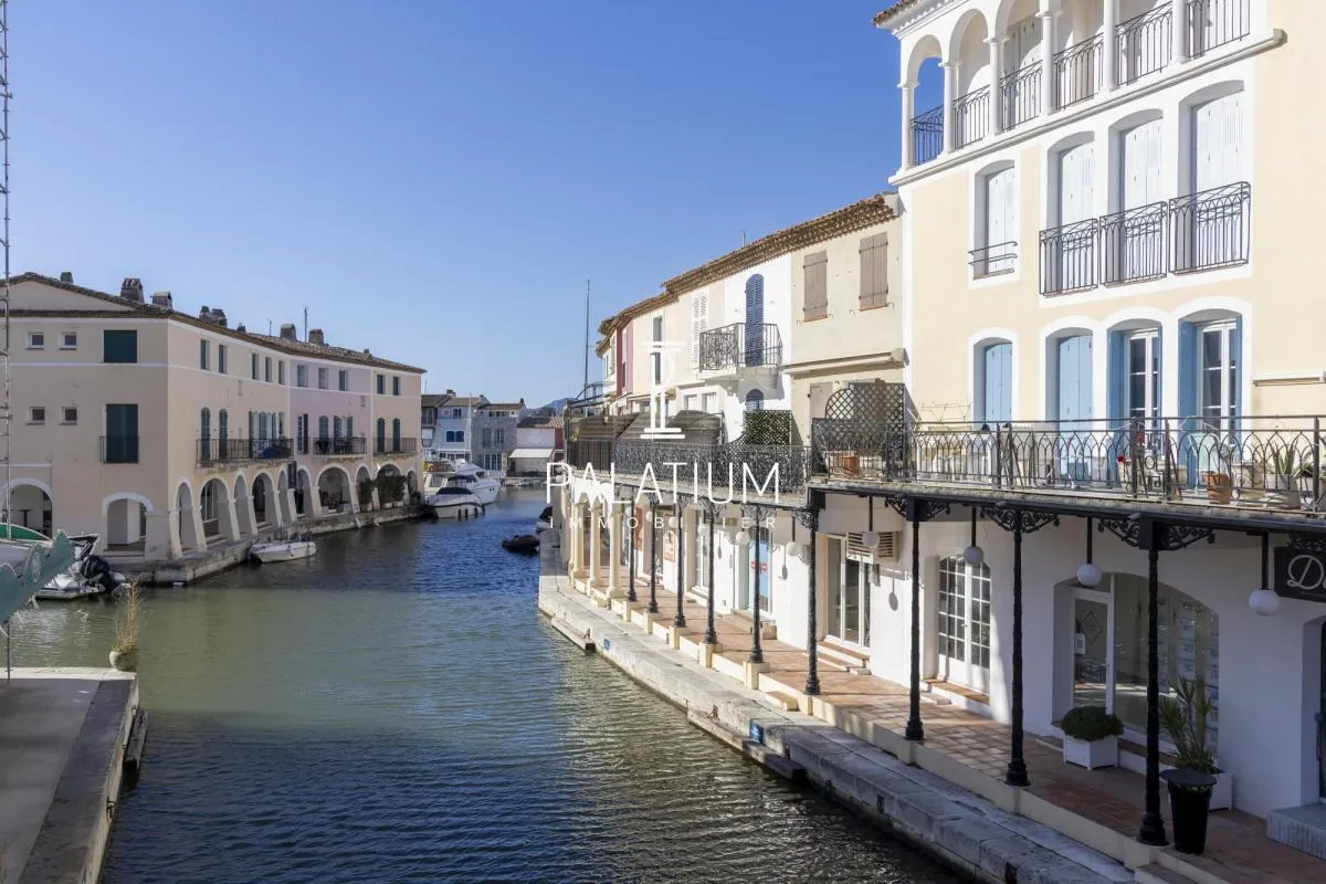 Port Grimaud - Appartement 88 m² avec amarrage - Fort poten