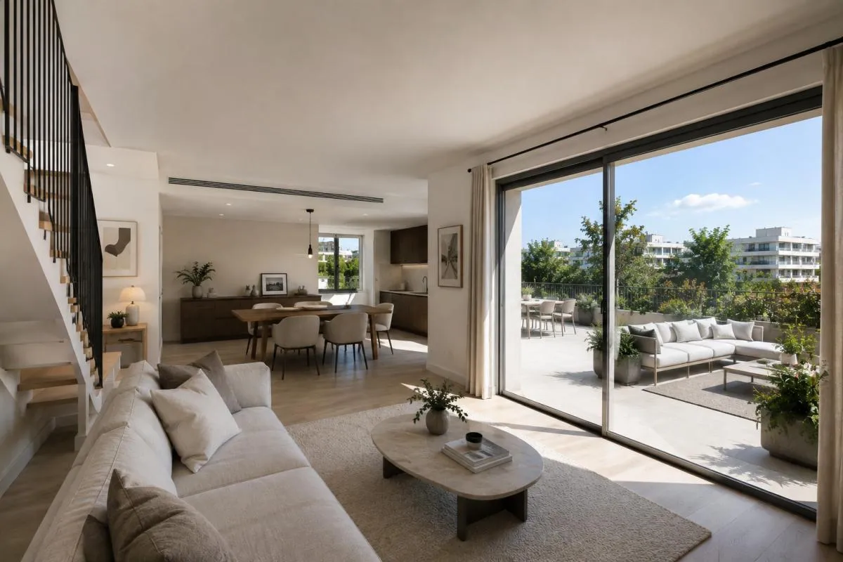 3 PIÈCES LUMINEUX – EXPOSITION PLEIN SUD – BALCON DE 10 M²
