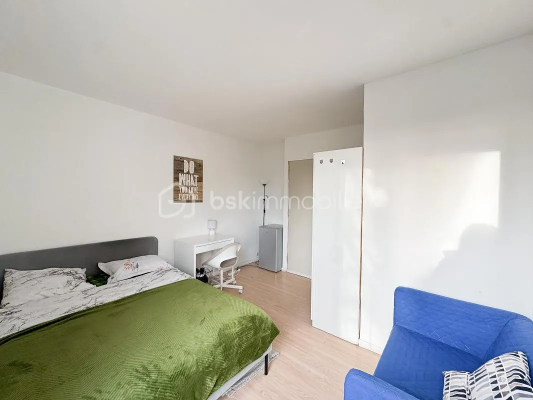 Vitry-sur-Seine limite Villejuif – Colocation 4 chambres louée, revenus de 2 236 €/mois