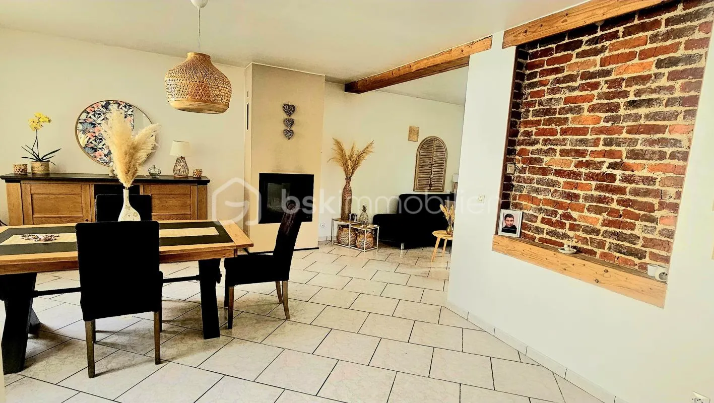 EXCLUSIVITE - Maison rénovée de 117m2 - 3chambres - BOUVIGNIES
