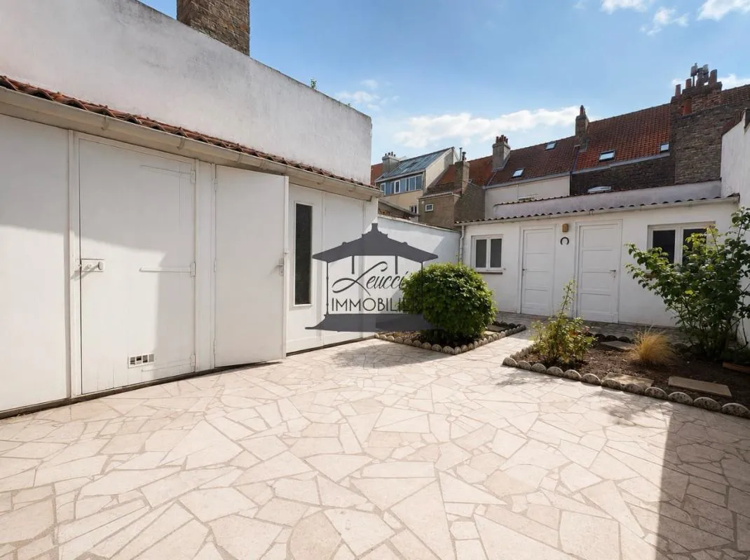 Maison située au coeur de Malo les bains 130 m2 jardin, garag